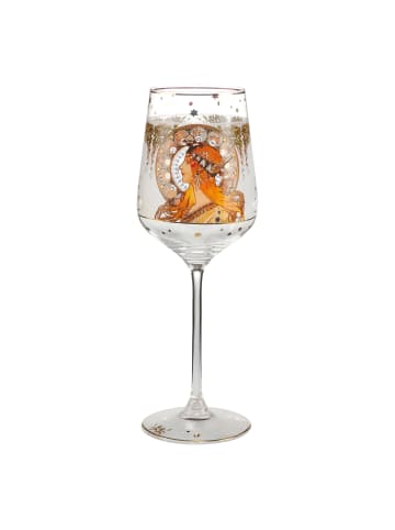 Goebel Weinglas " Alphonse Mucha - Sternzeichen " in Mucha-Sternzeichen