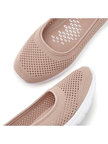 LASCANA Sneaker Ballerinas in rosé