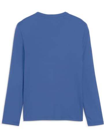 Puma T-Shirt "TeamGoal Baselayer Tee Longsleeve Jr." in Blau