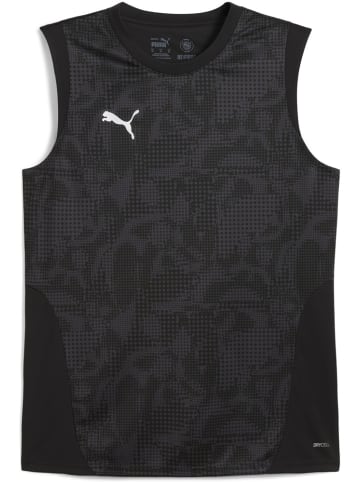 Puma Sportshirt "TeamCUP Training Sleeveless Jersey" in Schwarz