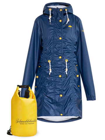 Schmuddelwedda Mantel + Tagesrucksack - Set in Marine