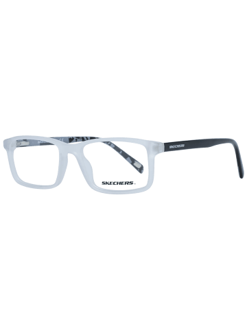 Skechers Männer Optische Fassungen Rechtwinklig Weiß