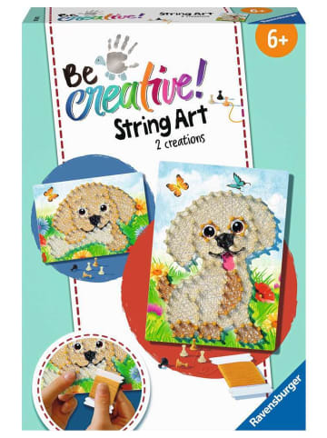 Ravensburger Bastelprodukte String Art Hunde 6-99 Jahre in bunt