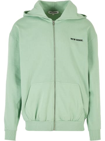 9N1M SENSE Zip-Kapuzenpullover in vintagegreen