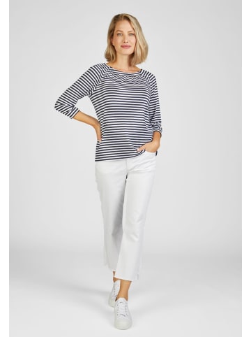 Rabe Streifen T-Shirt in Blau