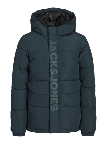 JACK & JONES Junior Jacke 'Speed' in dunkelgrün