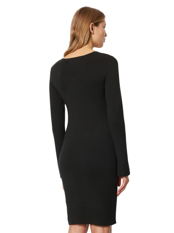 Marc O'Polo Feinstrick-Kleid slim in Schwarz