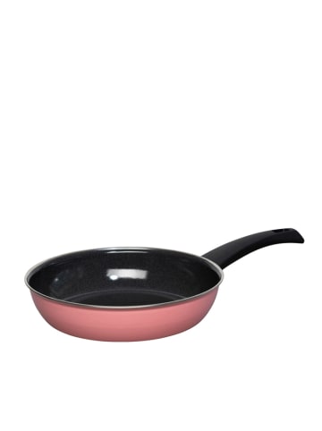 Riess Emaille Pfanne Bratpfanne in Pink