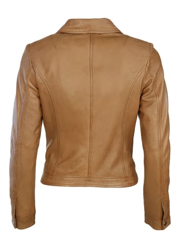 JCC Lederjacke 8167 in teak
