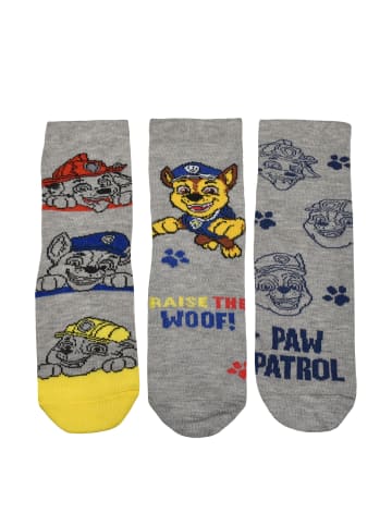 Paw Patrol 7er Pack Paw Patrol Socken Sneaker Kindersocken Söckchen in blau/grau
