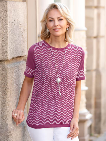 WITT WEIDEN Ajourpullover in erika-weiß-gemustert