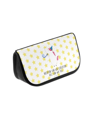 Mr. & Mrs. Panda kulturtäschchen Einhorn Party mit Spruch in Weiß