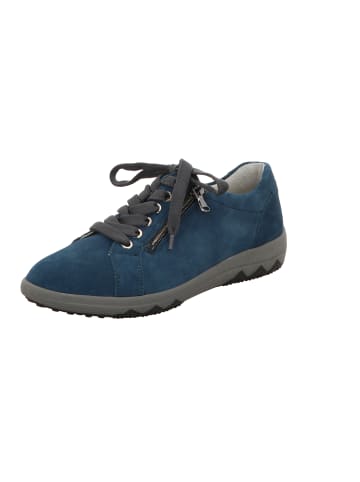 WALDLÄUFER Schnürschuh bequem in blau