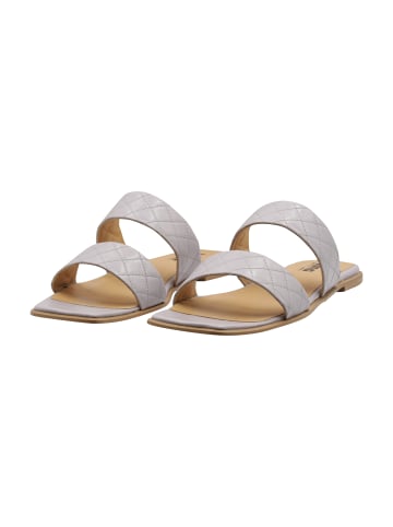 usha WHITE LABEL Ledersandalen in grau