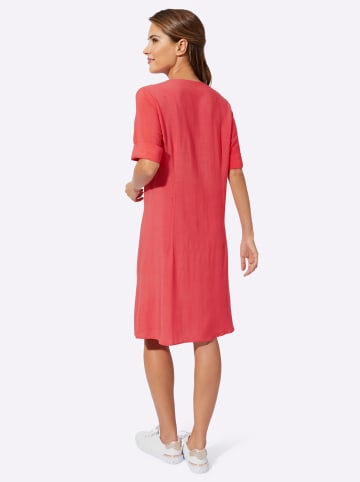 Sieh an! Sommerkleid in grapefruit