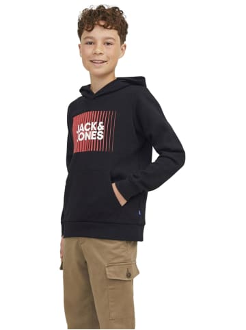 Jack & Jones Sweatshirt JJECORP LOGO SWEAT HOOD PLAY JNR in Schwarz