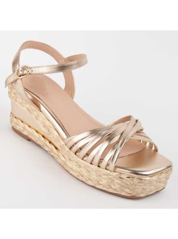 Montevita Sandalen Keilsandalen Sparta Salia4 Gold in Golden