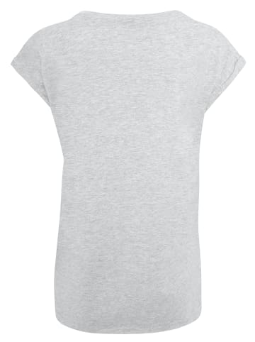 F4NT4STIC T-Shirt SELF CARE SHORT SLEEVE TEE in grau meliert