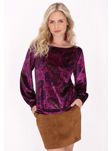 VIRITA Women Blouse in Violet Multicolor