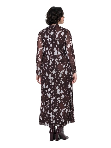 Ulla Popken Kleid in mahagoni