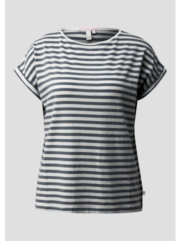 QS T-Shirt  in  58G0_tiefblau