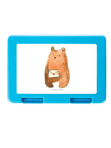 Mr. & Mrs. Panda Bentobox Bär Vermissen ohne Spruch in Weiß