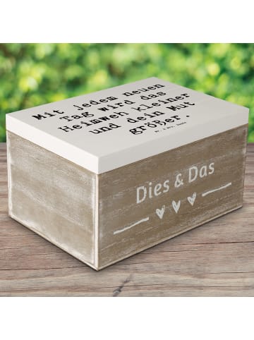 Mr. & Mrs. Panda Box Spruch Heimweh überwinden Mut mit Spruch in Weiß