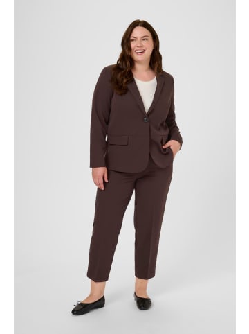 KAFFE curve Blazer KCsakira Tight fit in Black Coffee