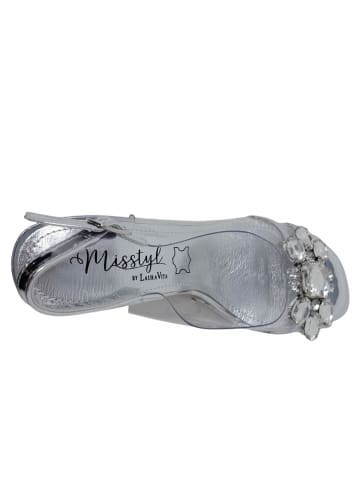 LAURA VITA Sandalette  in Silber