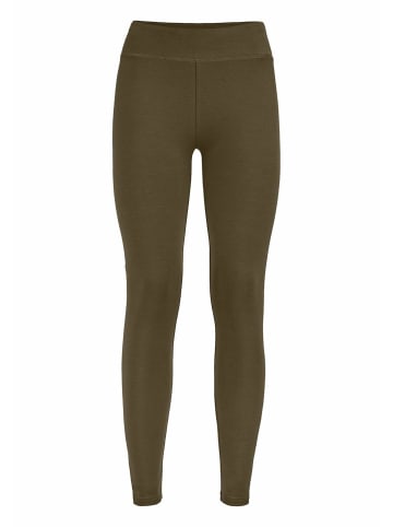 Hessnatur Leggings in goldoliv