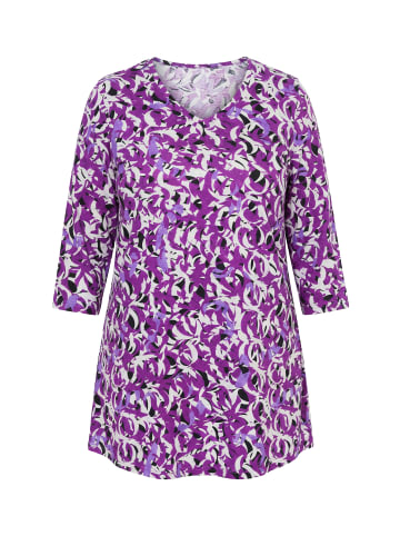 Ulla Popken Longshirt in lila