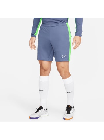 Nike Performance Trainingsshorts Academy 23 in blau / neongrün