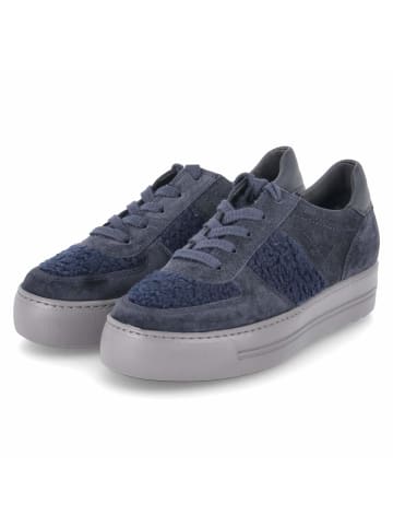 Low Sneaker in blau
