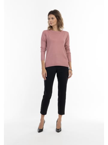 usha BLACK LABEL Damen Strick Pullover in Altrosa
