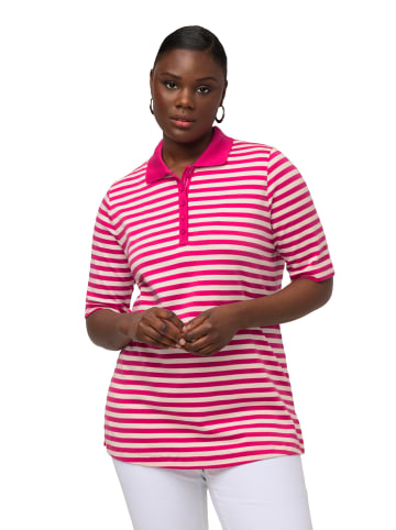 Ulla Popken Shirt in fuchsia pink