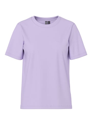 Pieces T-Shirt in Pastel Lilac