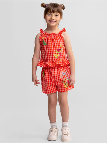 Minoti 2-tlg Top & Shorts 30SET103 in orange