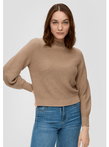 s.Oliver Pullover langarm in Braun