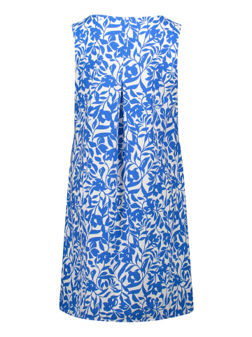 Betty Barclay Kleid in blau ecru - 0001