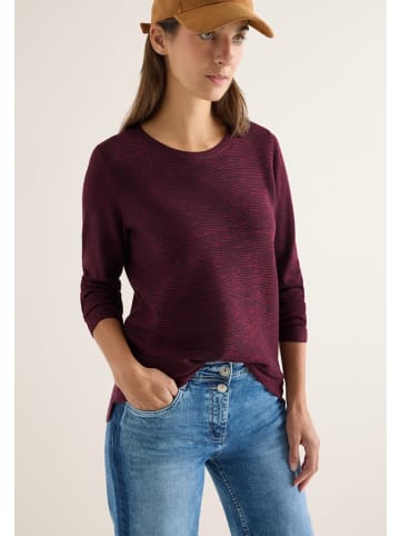 Cecil Strukturpullover in Rot