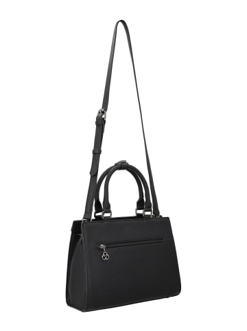 faina Women Handbag in Black Leo