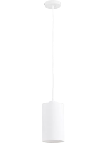 Licht-Erlebnisse Pendelleuchte Ø 14.5 x (T)104 cm in Weiß