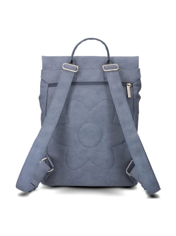 Zwei Mademoiselle.M Daypack 35 cm Laptopfach in nubuk sky