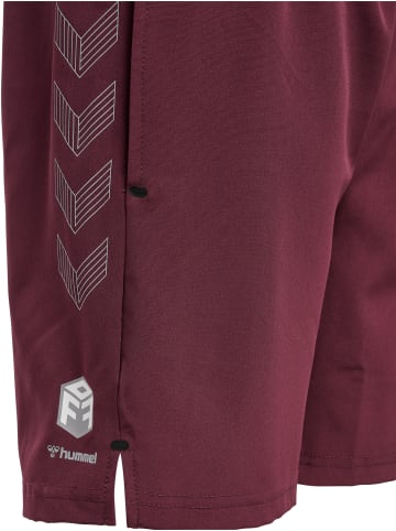 Hummel Verstellbare Taille Kurze Hose Hmlmove Kinder in GRAPE WINE