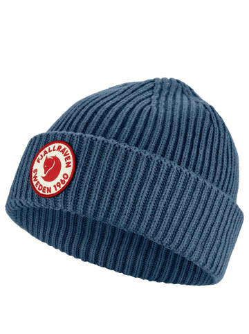 FJÄLLRÄVEN Lite Logo Hat - Mütze (grey) in indigo blue