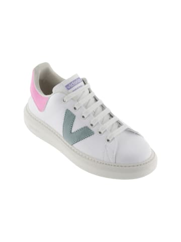 Victoria Low Sneaker mit Schnürsenkeln Rose