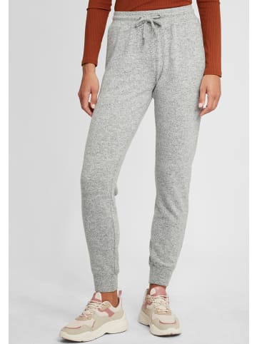 Oxmo Sweathose OXBenita 21300139-ME Kuschelweiche Sweat Pant Jogginghose in Grau