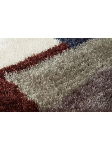Arte Espina Wohnzimmer Teppich – Hochflorteppich Dance 8104 120 x 180 cm in multi - schoko - rechteckig