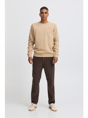 BLEND Rundhalspullover BHSweatshirt in Braun