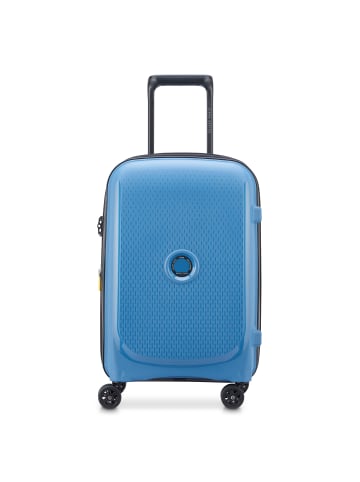 Delsey Belmont Plus 4 Rollen Kabinentrolley 55 cm in zink blau